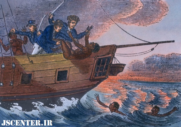 به دریا ریختن بردگان توسط برده‌داران یهودی