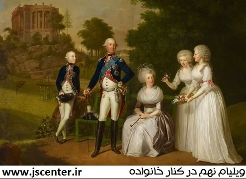 ویلیام نهم و خانواده