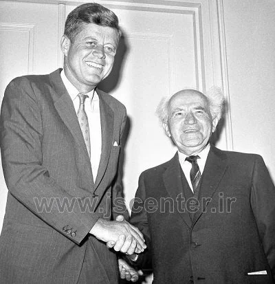 جان اف کندی و بن گوریون