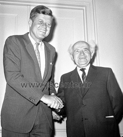 Kennedy and Ben Gurion