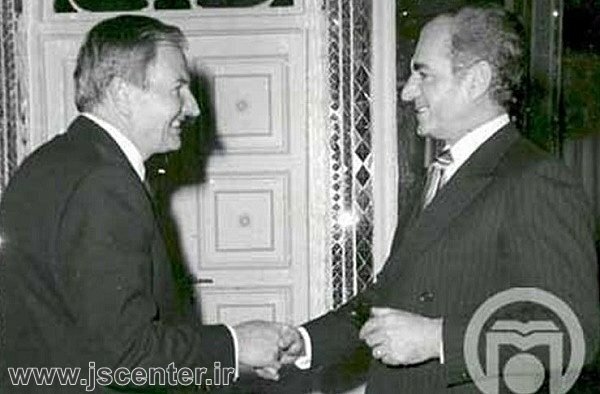 شاه و دیوید راکفلر