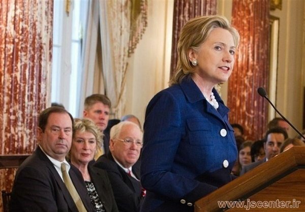 هیلاری کلینتون در بنیاد جایزه جهانی غذا