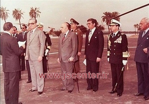 محمدباقر نمازی در بازدید شاه از خوزستان