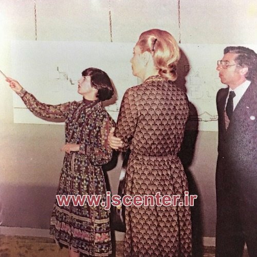 محمدباقر نمازی و افی نمازی و فرح پهلوی