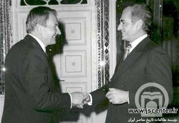 محمدرضا شاه و دیوید راکفلر