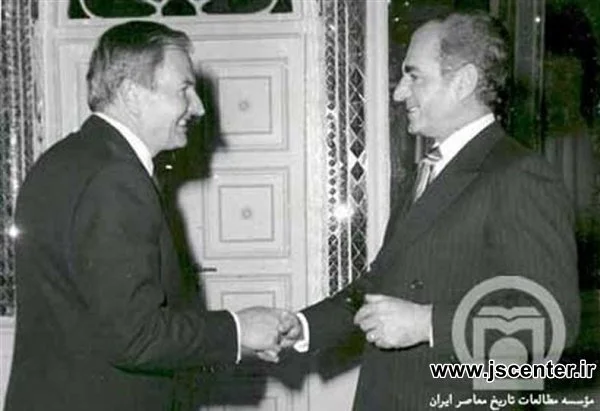 محمدرضا شاه و دیوید راکفلر
