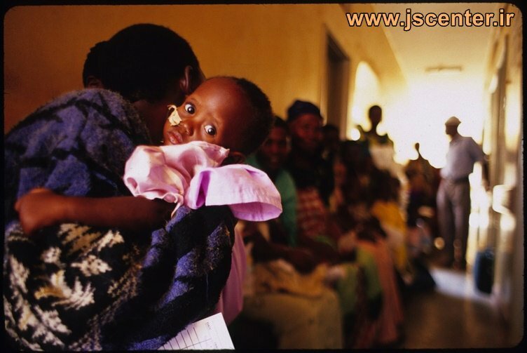 تصویر سایت راکفلر از واکسیناسیون در کنیا