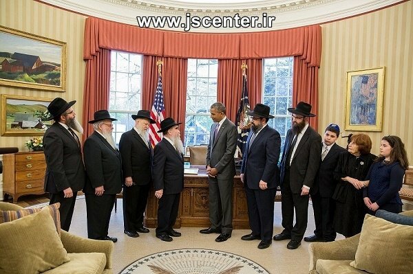 دیدار حاخام های خباد با اوباما