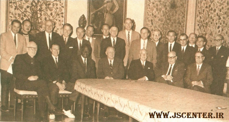 افراد شرکت‌کننده در کنفرانس بلاجیوی 1969