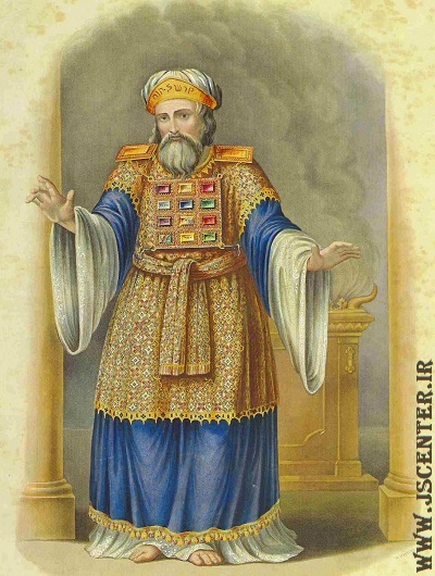 یک کاهن معبد با اوفد و جوشن