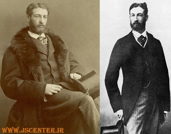 ادموند جیمز روچیلد در جوانی