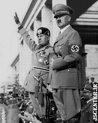 هیتلر و موسولینی