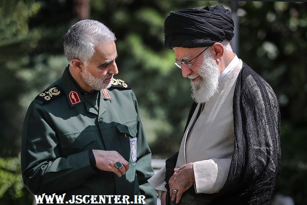 حاج قاسم سلیمانی و امام خامنهای