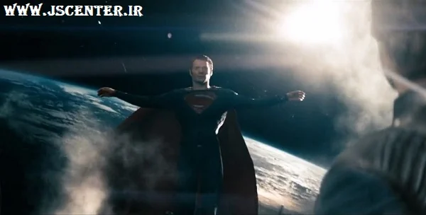 سوپرمن به شکل صلیب