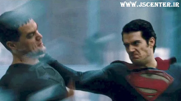 مبارزه سوپرمن با ژنرال زاد ضدمسیح