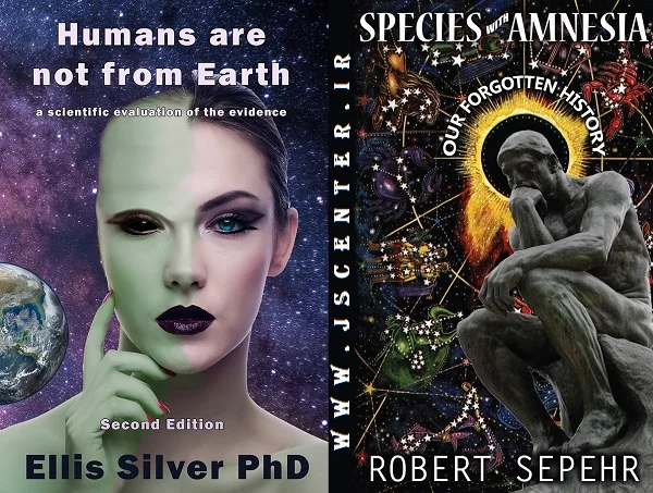 کتاب انسان‌ها زمینی نیستند و کتاب گونه فراموش شده