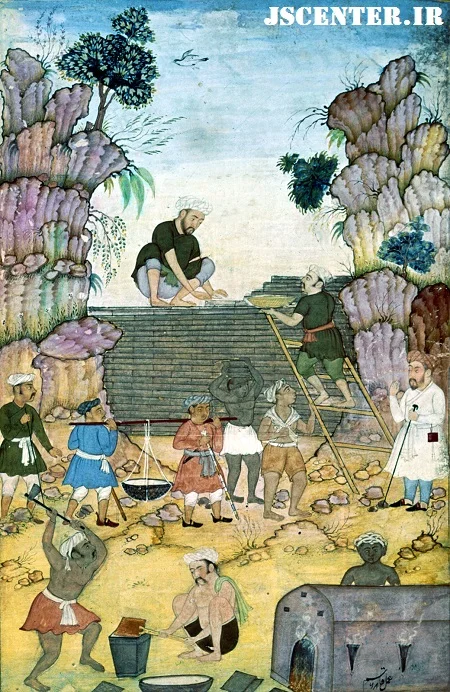 نقاشی سد ذوالقرنین