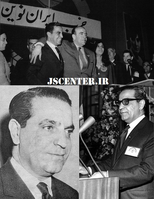 عطاءالله خسروانی و امیرعباس هویدا