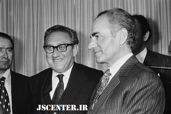 هنری کیسینجر و محمدرضا پهلوی