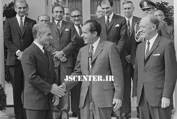 ریچارد نیکسون و محمدرضا پهلوی