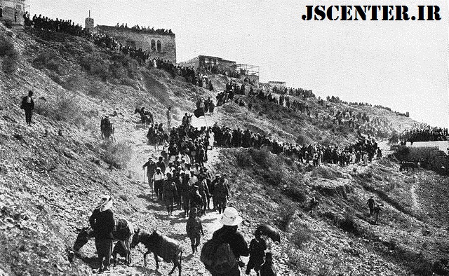 زائران قبر شمعون بار یوحای در راه مرون
