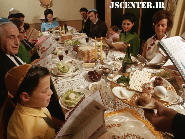 سفره شب سدر عید پسح