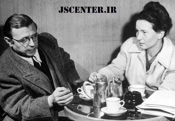 ژان پل سارتر و سیمون دوبوار
