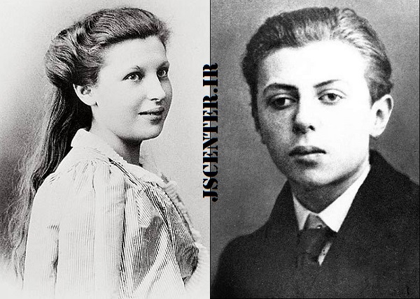 ژان پل سارتر و مادرش ماری شوایتزر