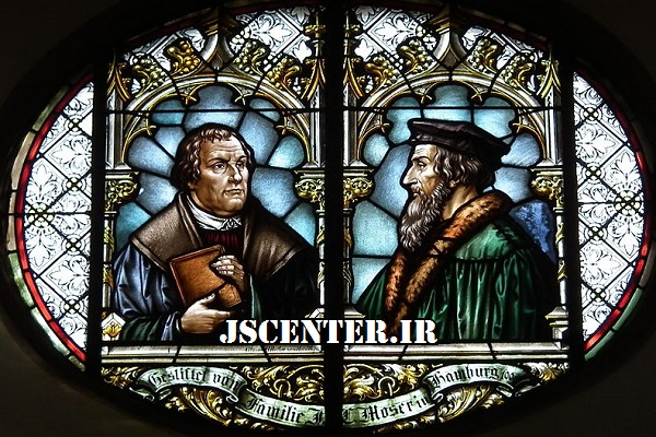 جان کالون و مارتین لوتر از سران پروتستانتیسم