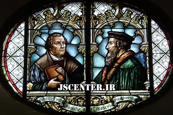 جان کالون و مارتین لوتر از سران پروتستانتیسم