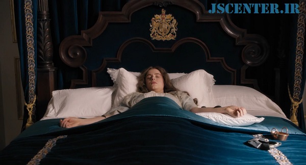 ملکه الیزابت در بستر بیماری در فیلم دولیتل