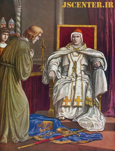 شاه هنری چهارم و پاپ گرگوری هفتم