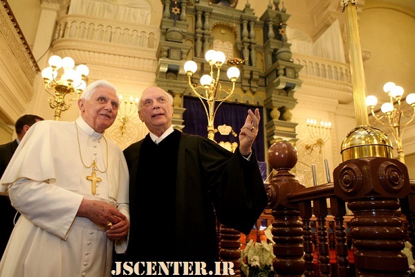 دیدار پاپ بندیکت شانزدهم از کنیسه یهودیان آمریکا