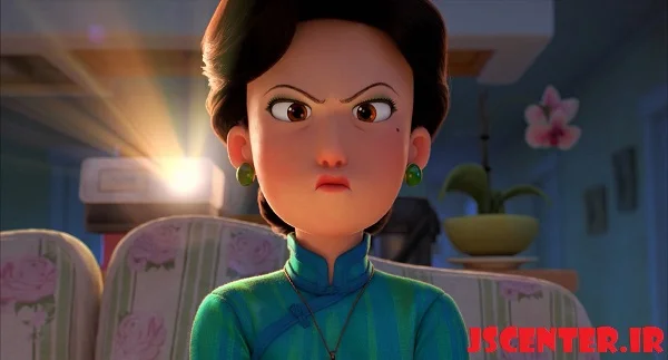 تخریب چهره مادر در انیمیشن قرمز شدن