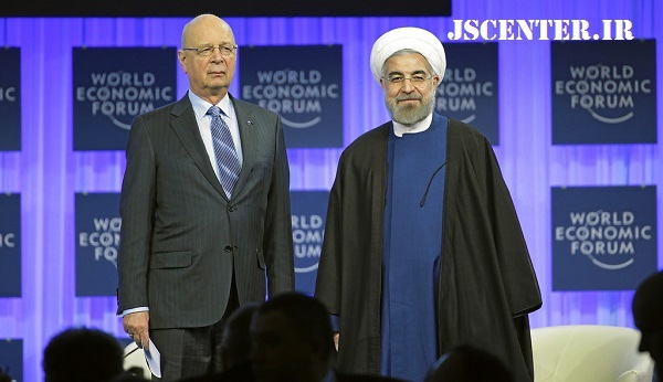 کلاوس شواب و حسن روحانی