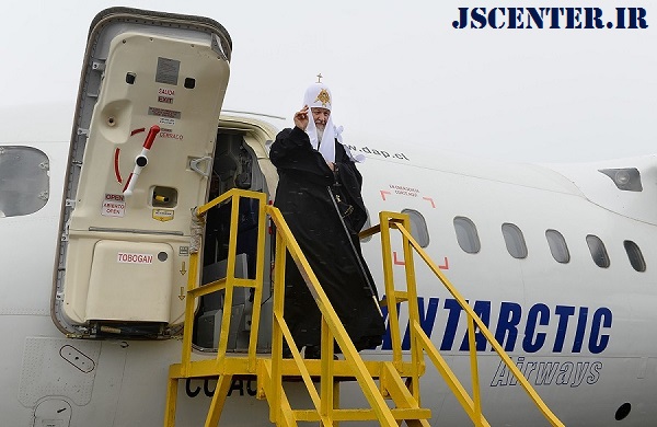 سفر پاتریارک کریل به جنوبگان در قطب جنوب