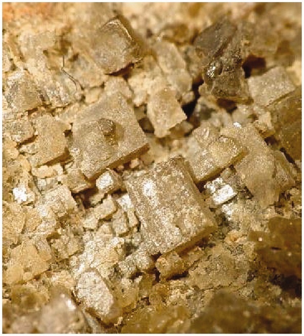 کالومل متعلق به معدن ماریپوسا در تگزاس ایالات متحده