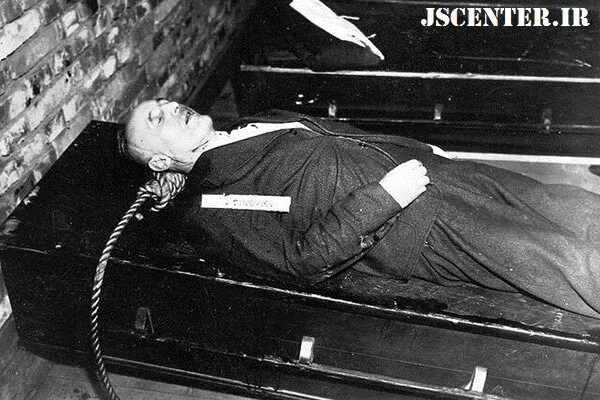اعدام ژولیوس استرایچر با حکم دادگاه نورنبرگ