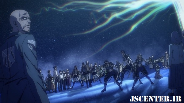 حضور نسل یمیر در فرازمان و فرامکان در انیمه Attack On Titan