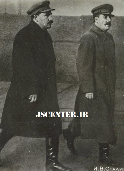 لازار کاگانویچ و ژوزف استالین شوروی دهه 1930
