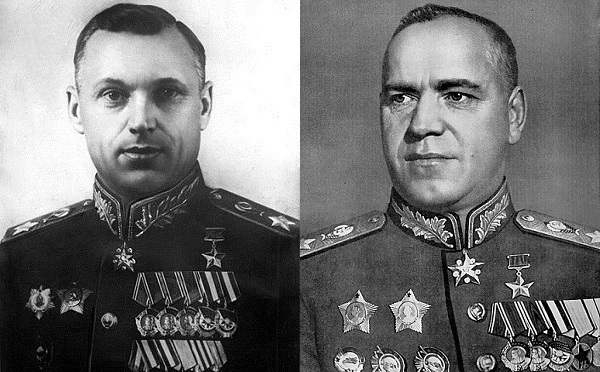 گئورگی ژوکوف و کنستانتین روکوسوفسکی
