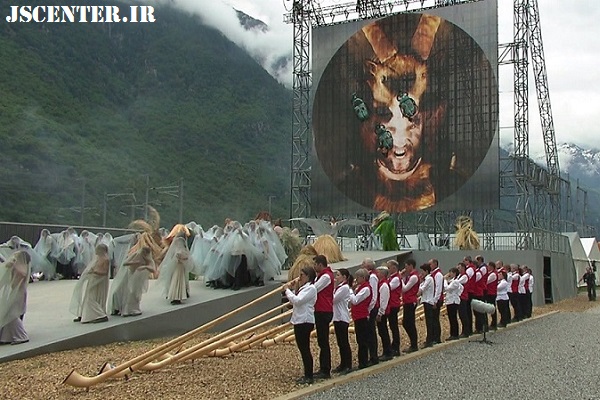 افتتاحیه تونل گوتهارد Gotthard Base Tunnel و نمایش باطن کابالیستی غرب 5