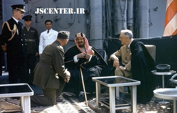 ملک عبدالعزیز بن سعود عامل تخریب بقیع و فرانکلین روزولت