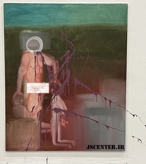 تابلوی کودک آزاری fuck abstraction اثر میریام کان نقاش یهودی
