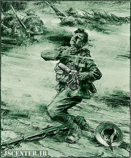 نقاشی استفاده از تسلیحات شیمیایی در جنگ جهانی اول