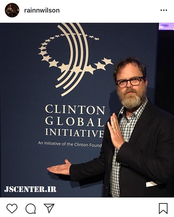 رین ویلسون سلبریتی بهایی و بنیاد کلینتون