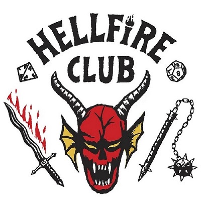 آرم انجمن آتش جهنم یا هل فایر Hellfire Club