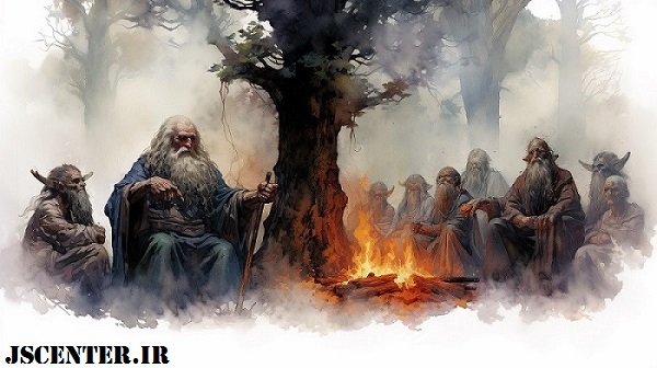 مراسم هالووین و جشن سوون کاهنان سلتی