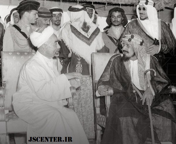 عبدالله یکم و ملک عبدالعزیز نوکران انگلیس