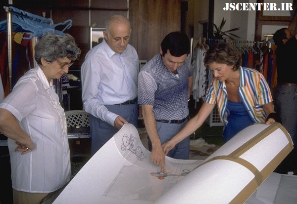 صنعت مد و لیا گوتلیب در کارخانه گوتکس Gottex